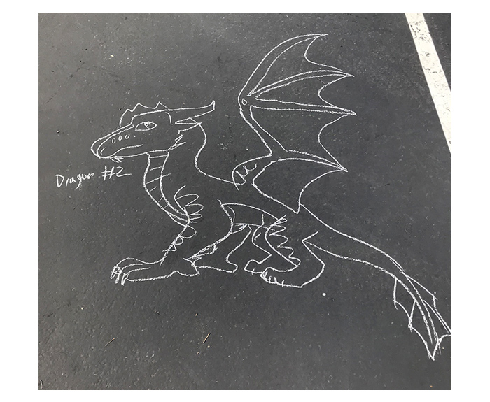 Chalk Dragon 2